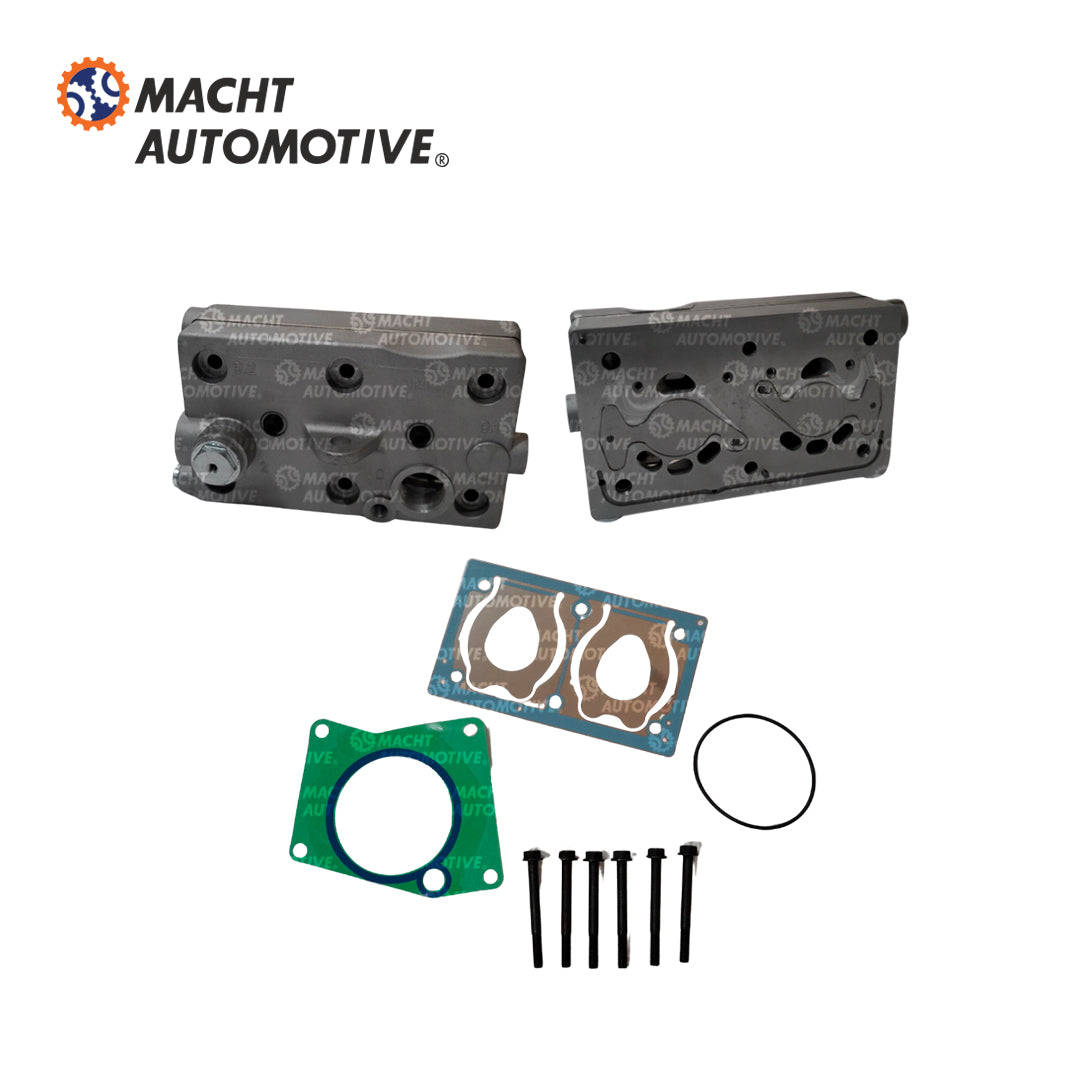 CABEZA DE COMPRESOR WABCO MERCEDES BENZ OM460 (2 PISTON) 9125109202