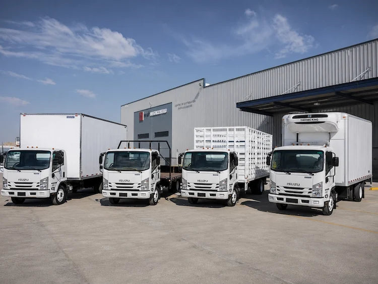 Medidas del camión Isuzu por modelo, carga y tamaño