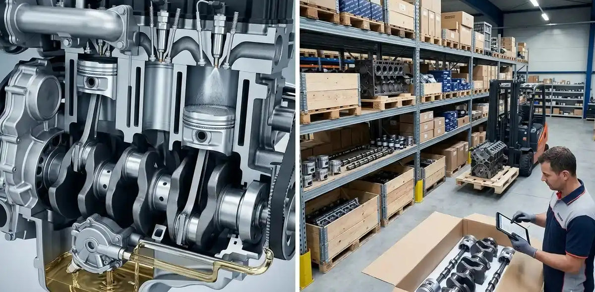 Partes de un motor diésel para mejor rendimiento