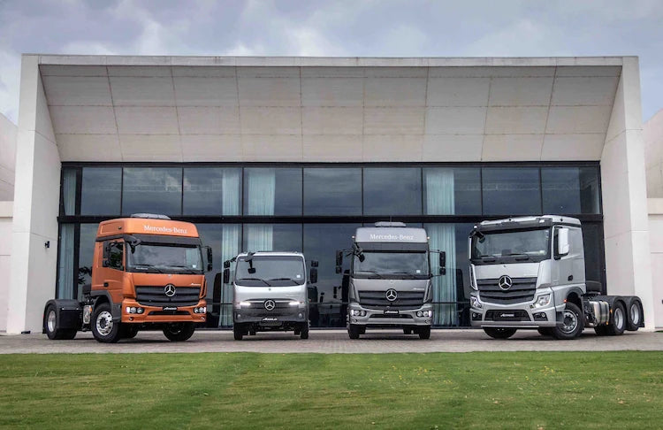 Camiones Mercedes-Benz: modelos, usos y refacciones