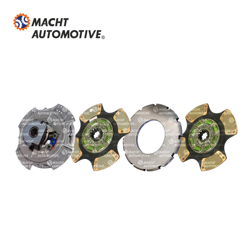 Embrague Manual 14" x 2" 8 Resortes 4 Bronces MA-107334-64