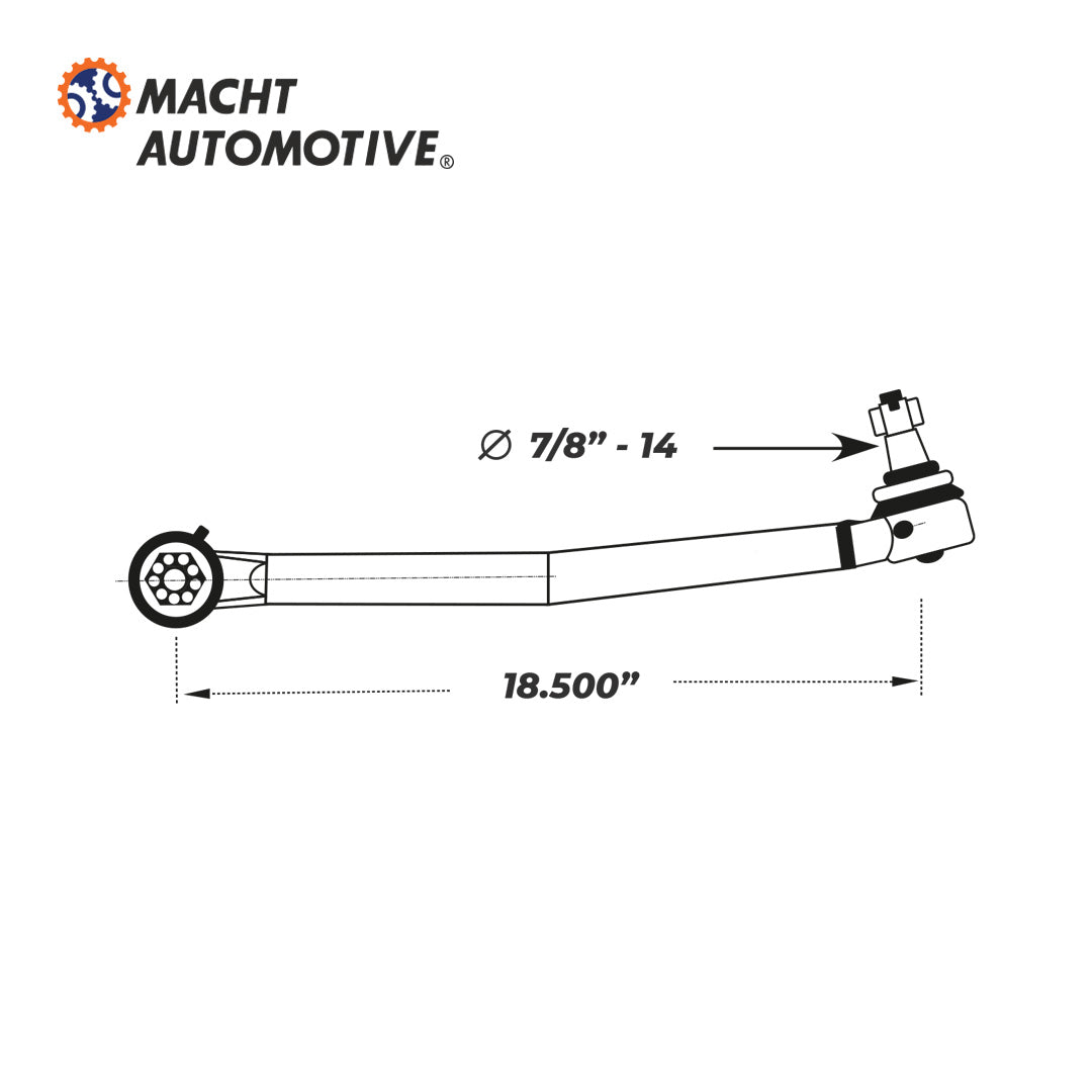 BRAZO DE DIRECCIÓN PARA CAMION FREIGHTLINER COLUMBIA USK L24VU8419A11 MA-14-17303-000
