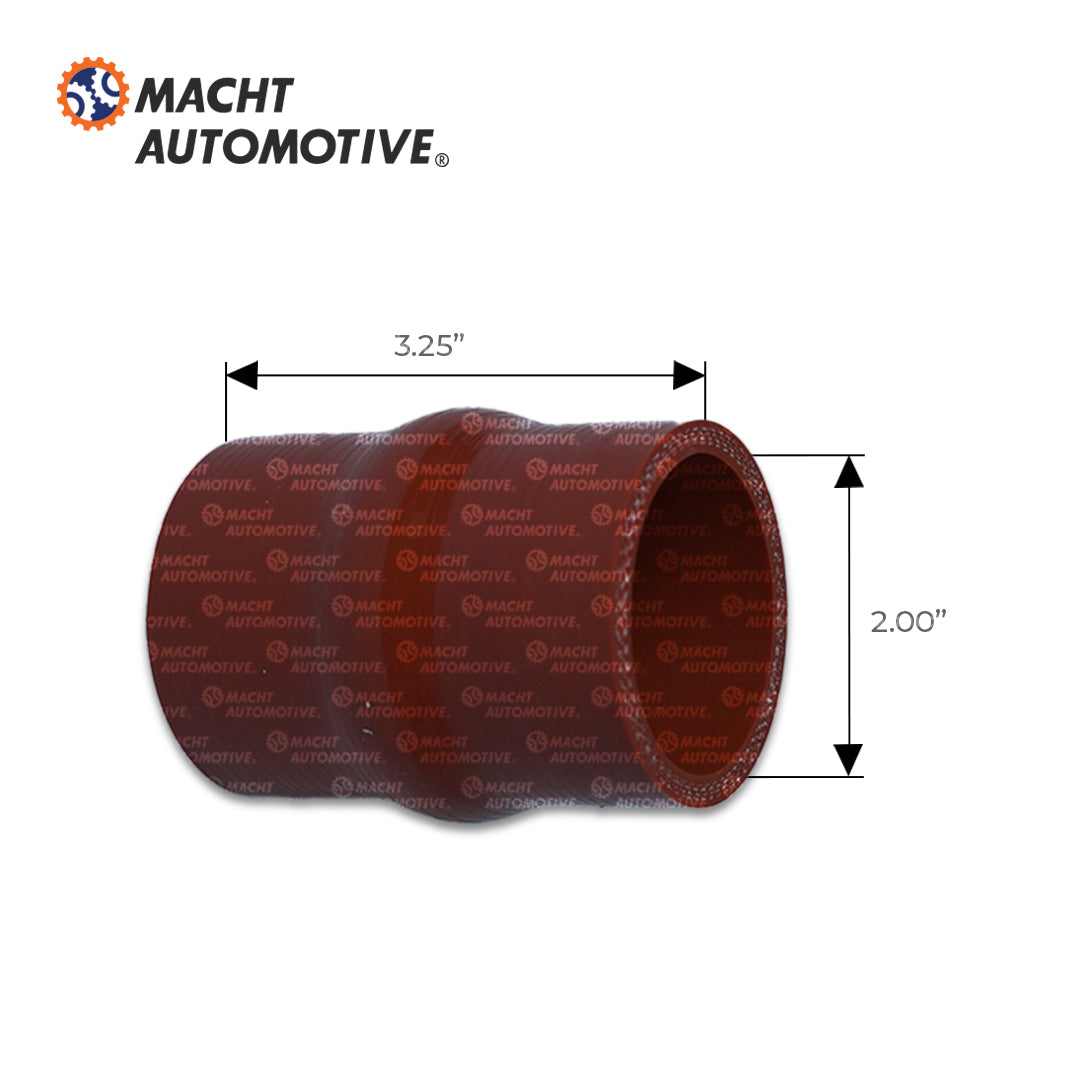Manguera Post Enfriador Recta Silicona MA-1647525C1 2" (51mm) x 3-1/4" Larga International OE