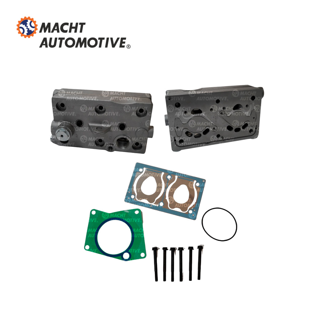CABEZA DE COMPRESOR WABCO MERCEDES BENZ OM460 (2 PISTON) 9125109202