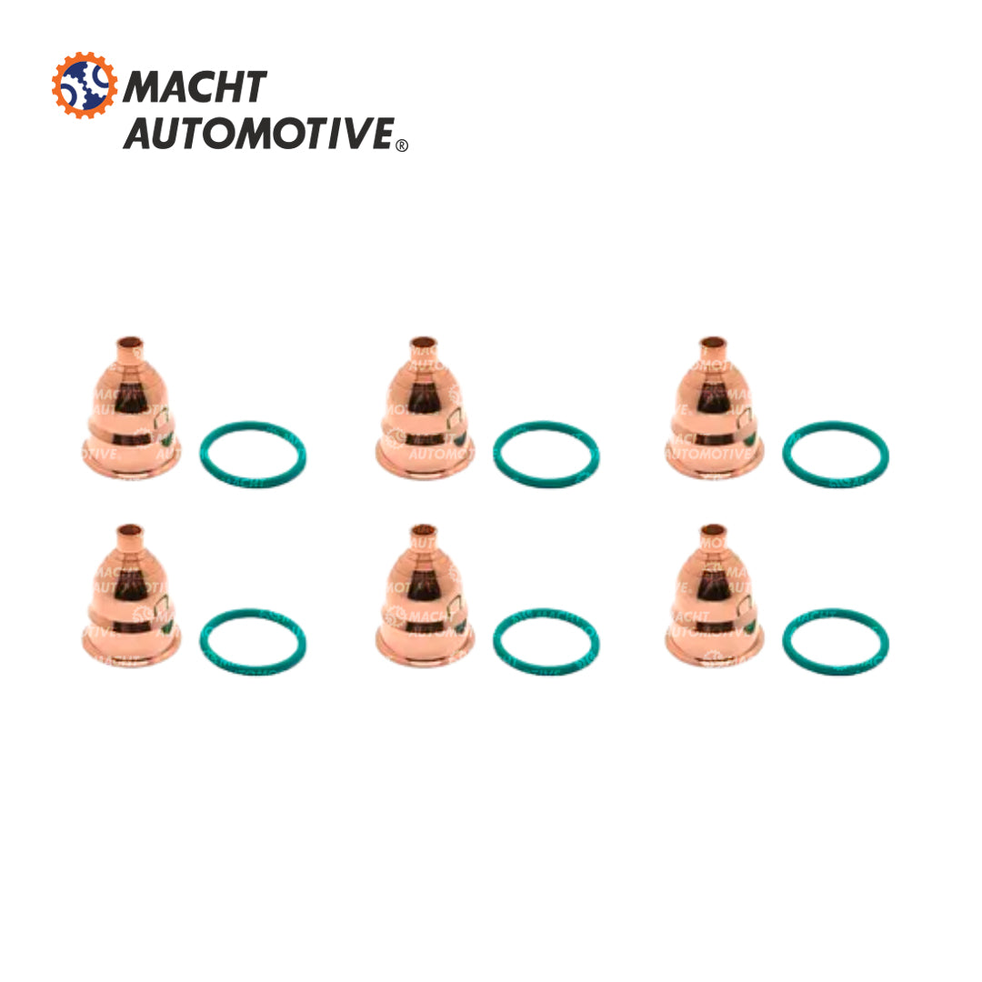 KIT 6 Manga Camisa de Inyector MA-23501580-KIT Detroit Diesel S60 11.1L / 12.7L