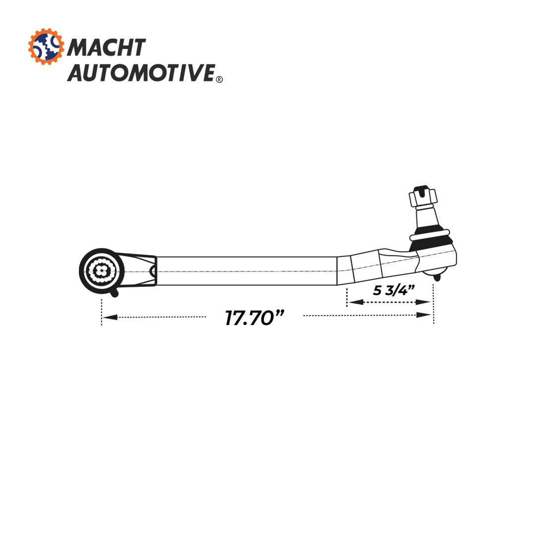 Brazo Viajero Longitudinal MA-3000258C91  International 4000 Series / Navistar
