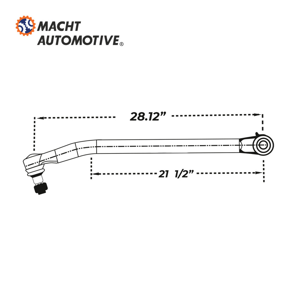 Brazo Viajero Longitudinal MA-3534115C91 International 4300 / 4400