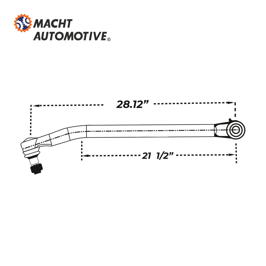 Brazo Viajero Longitudinal MA-3534115C91 International 4300 / 4400