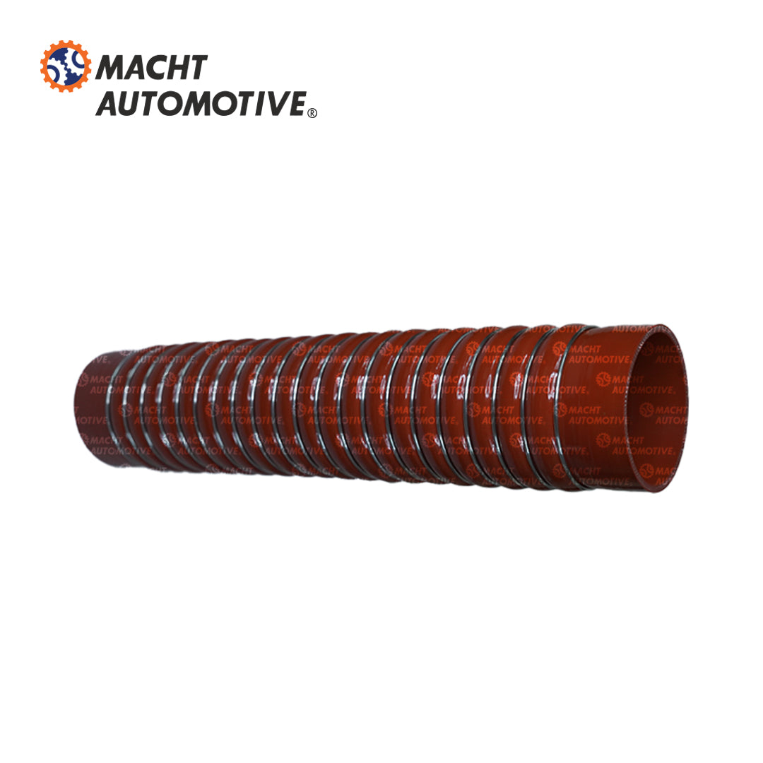 Manguera Post Enfriador Recta Silicona MA-4538157R1 4" (102mm) x 21" Larga 21 Anillos Turbo