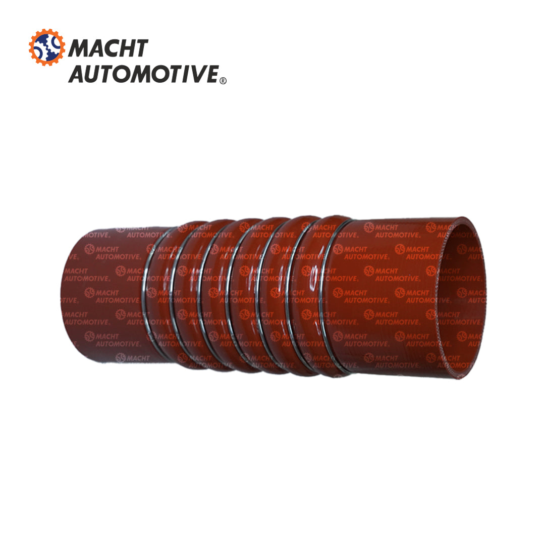 Manguera Post Enfriador Recta Silicona MA-62050112000 4" (102mm) x 12-1/2" L 7 Anillos Turbo