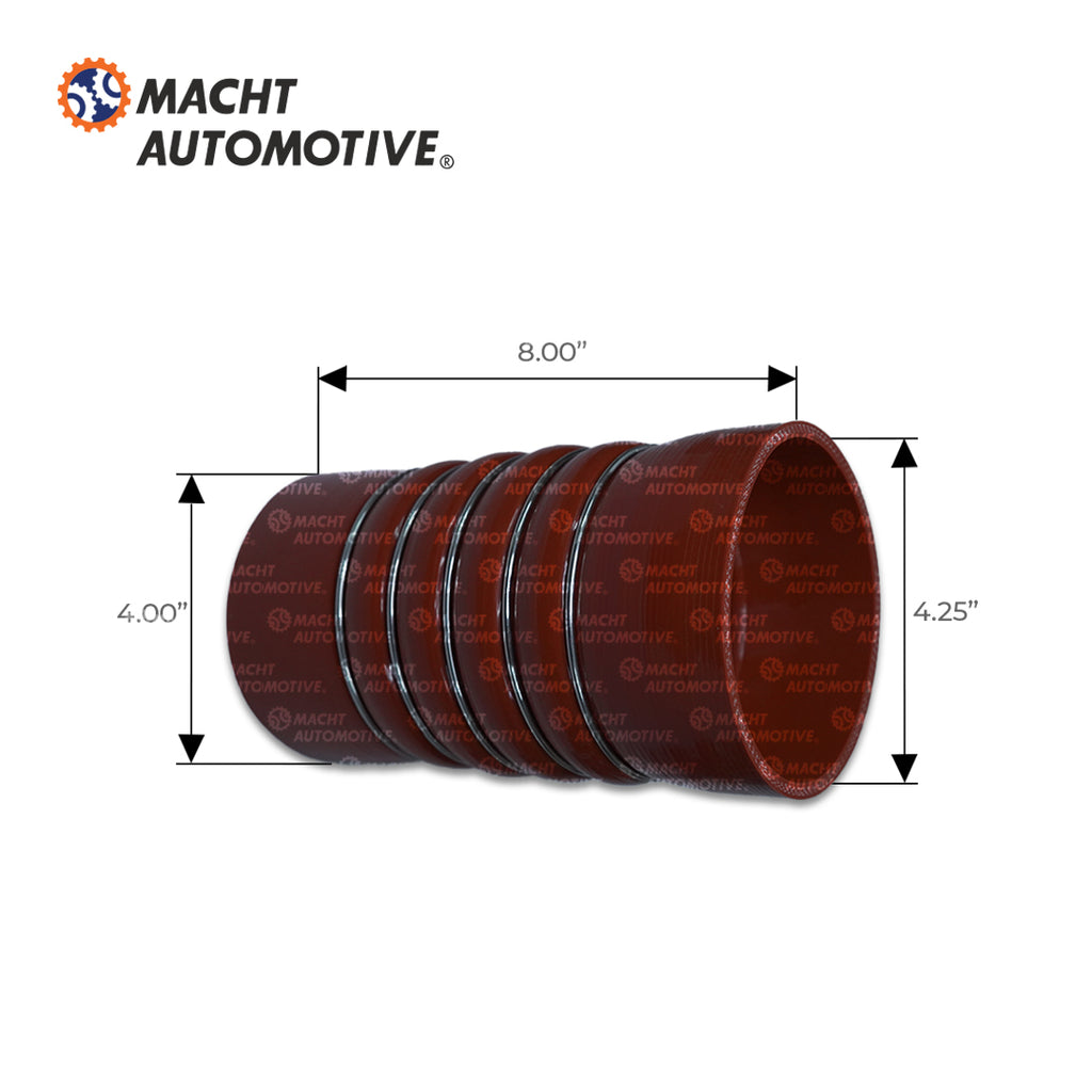 Manguera Reductora Recta Silicona Post Enfriador MA-A0020946382 4" x 4-1/4" Corta Cascadia OE