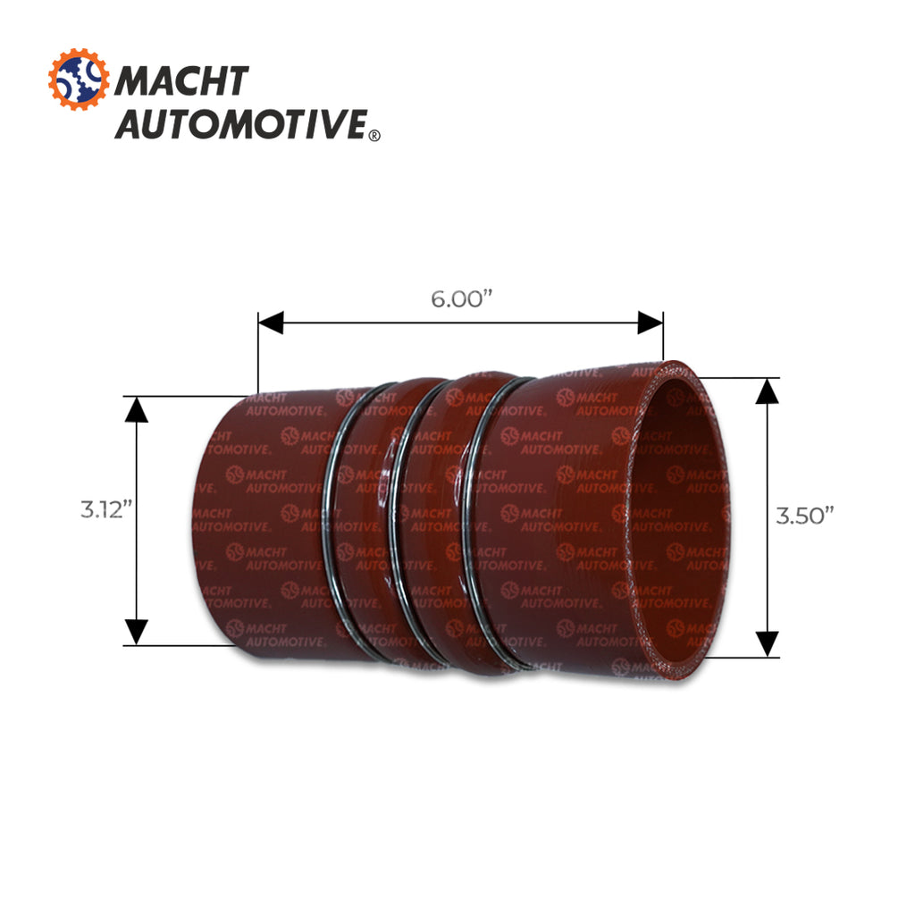 Manguera Reductora Recta Silicona Post Enfriador MA-A0020947582 3-1/8" x 3-1/2" Corta Mercedes Benz OE