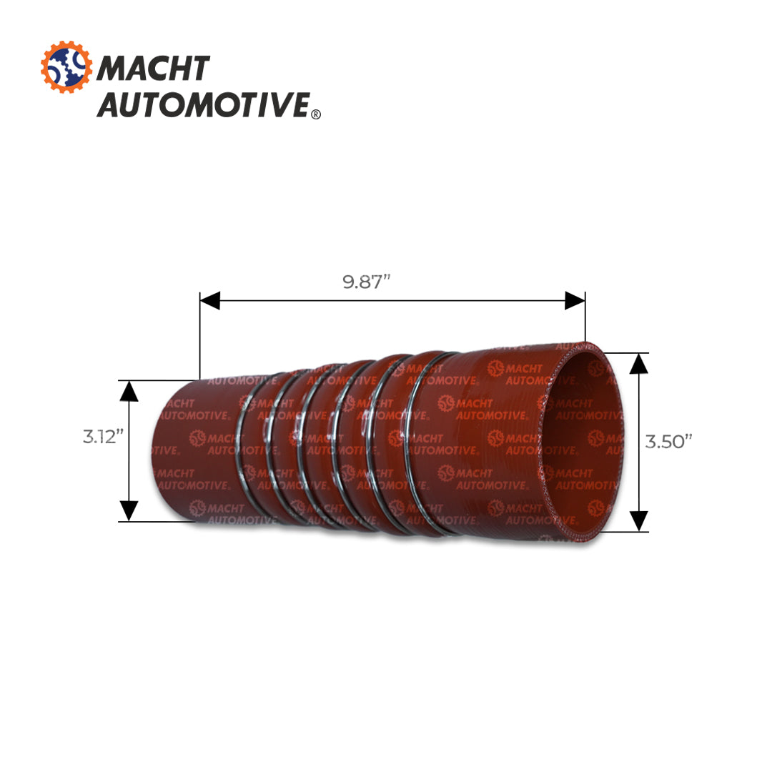 Manguera Reductora Recta Silicona Post Enfriador MA-A3845011482 3-1/8" x 3-1/2" Larga Mercedes Benz OE