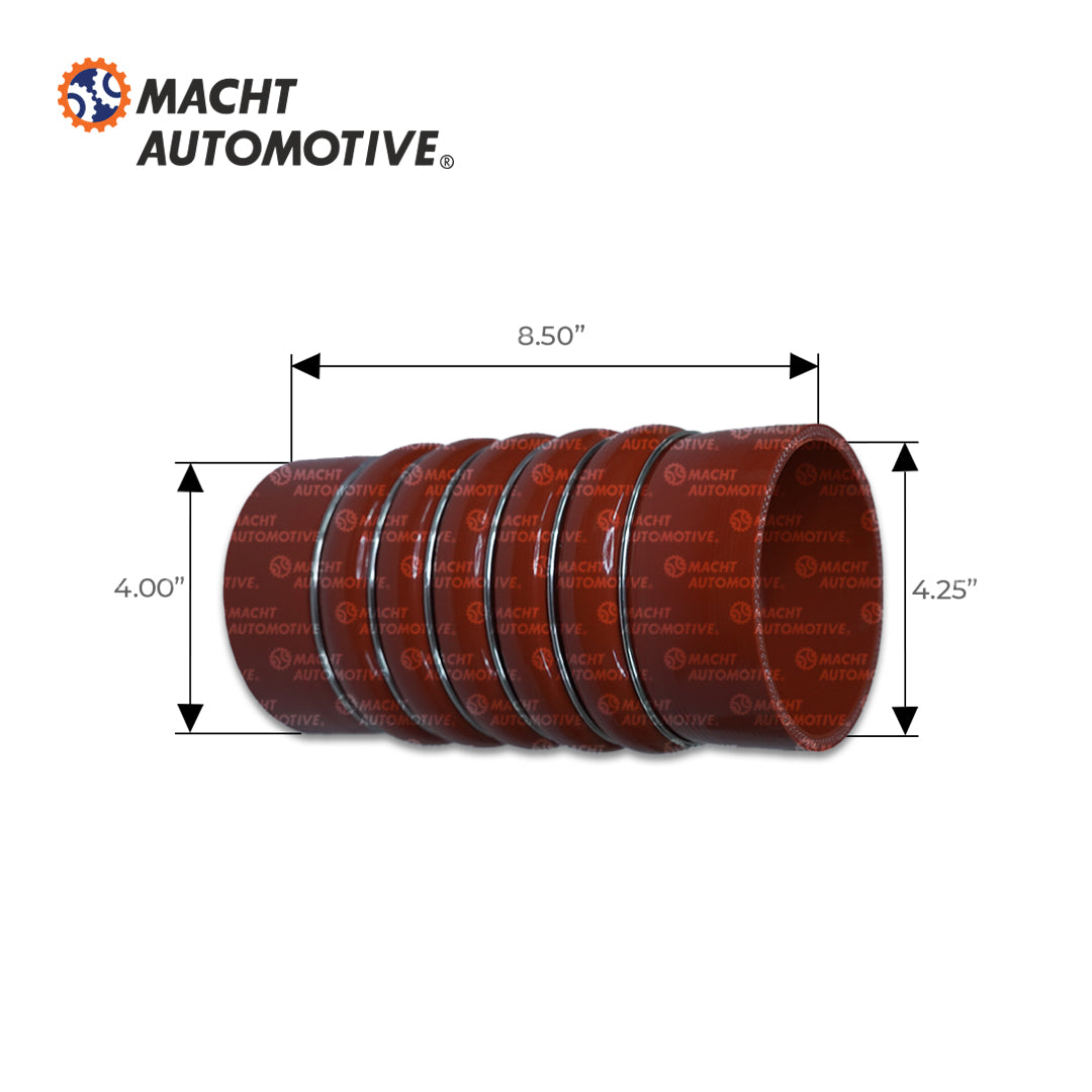 Manguera Reductora Recta Silicona Post Enfriador MA-A3865288182 4" x 4-1/4" Larga Cascadia OE