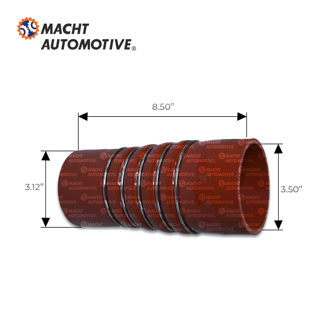 Manguera Reductora Recta Silicona Post Enfriador MA-A6965007175 3-1/8" x 3-1/2" Larga Mercedes Benz OE