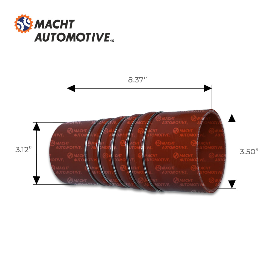 Manguera Reductora Recta Post Enfriador MA-A6965007375 3-1/8" x 3-1/2" Larga Mercedes Benz OE