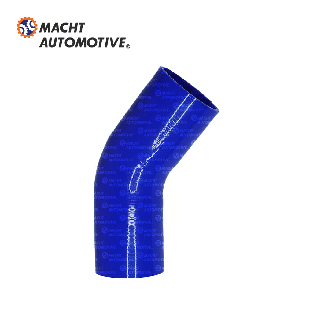 Codo de Manguera Silicona MA-E45-63 45 Grados 2-1/2" (63mm) Interior Turbo/Intercooler F04-6006