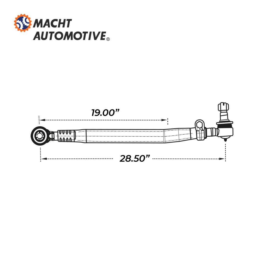 Brazo Viajero Longitudinal MA-L24VT8035-11 Kenworth T800 / T600