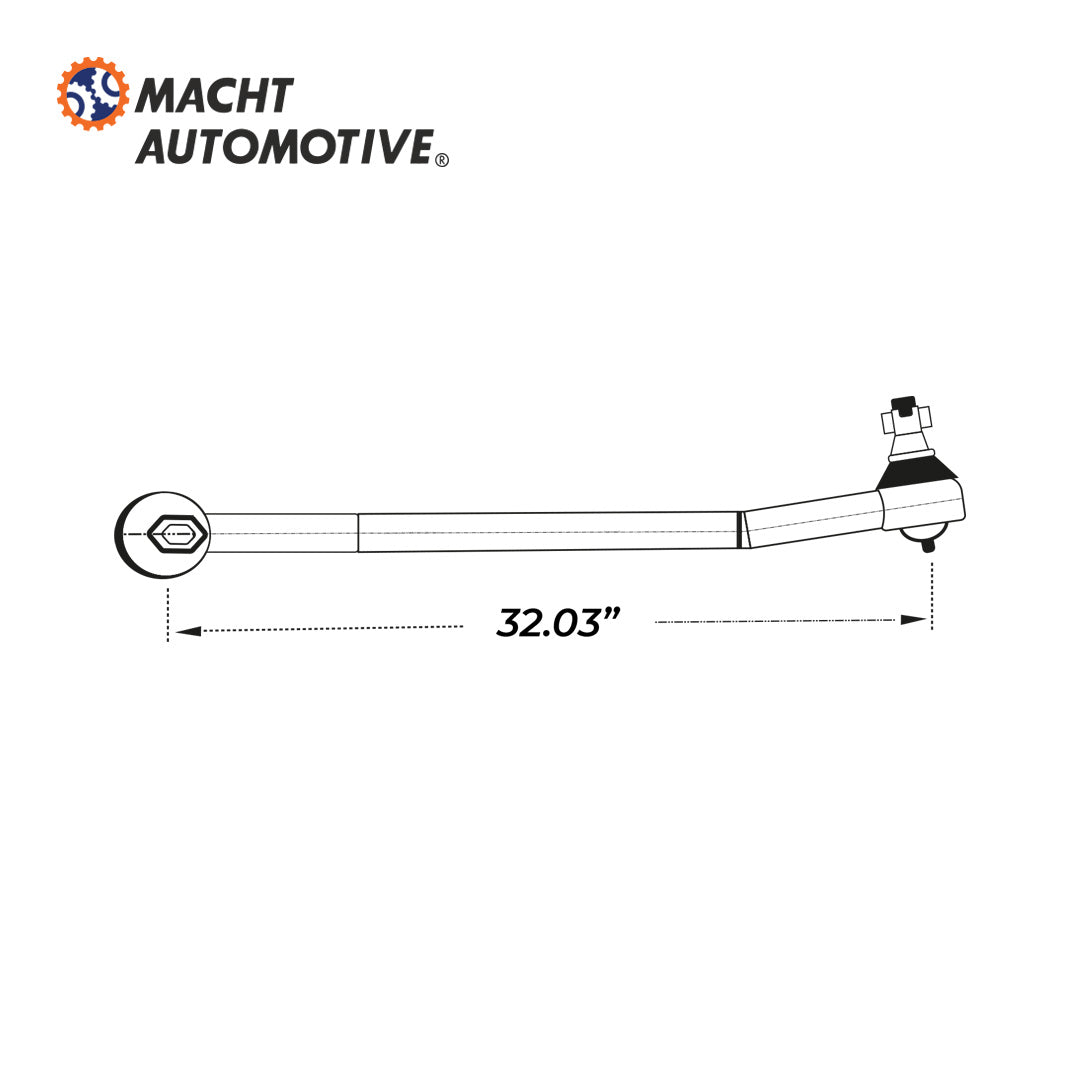 BRAZO DE DIRECCIÓN PARA CAMION FREIGHTLINER FLD120 CENTURY COLUMBIA MA-L24VU8468A13
