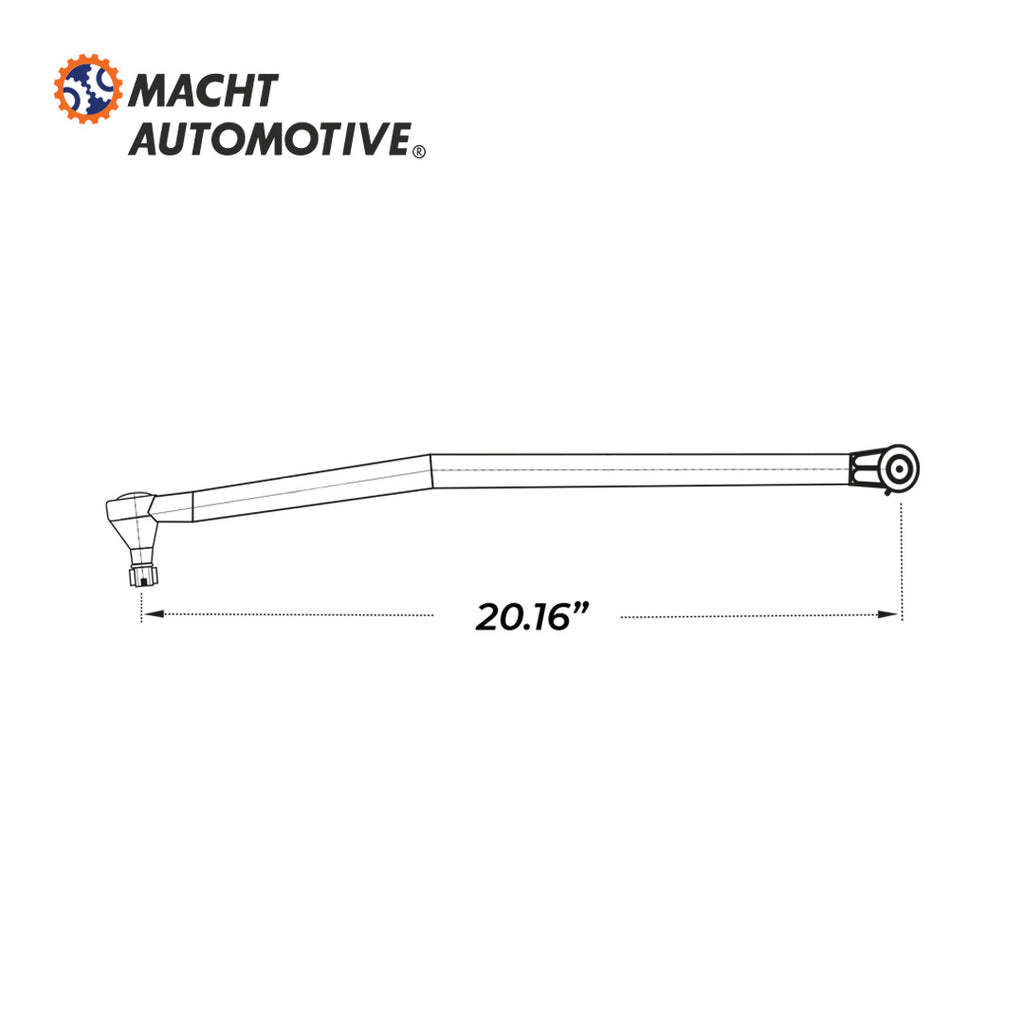Brazo Viajero Longitudinal MA-LM6854602505 Mercedes-Benz Allegro / Torino